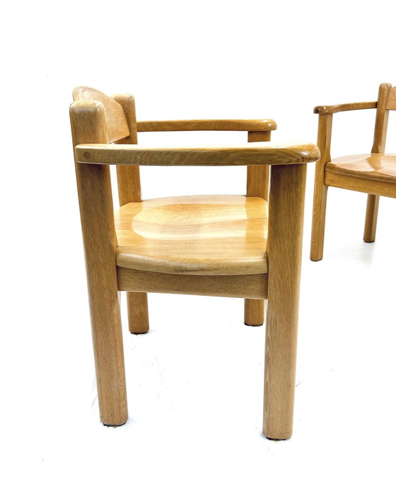 Image 1 of 4x oak chair