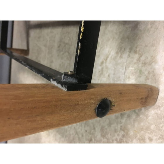 Image 1 of Poltrona vintage in legno e corda, 1960