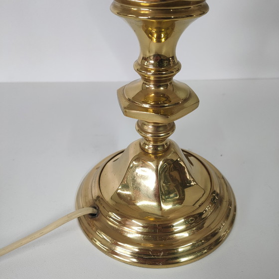 Image 1 of Unique Design Table Lamp Hollywood Regency Style by Massive