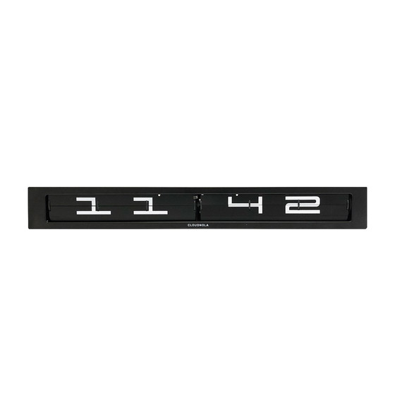 Image 1 of Cloudnola Timeline 24-Hours Flip Clock