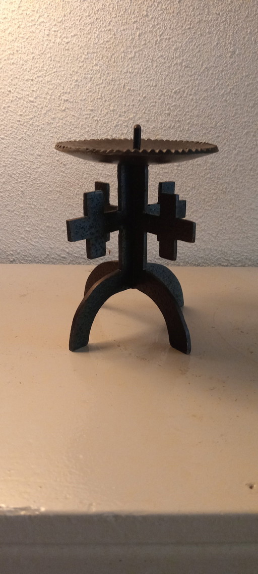 Brutalist Candlestick