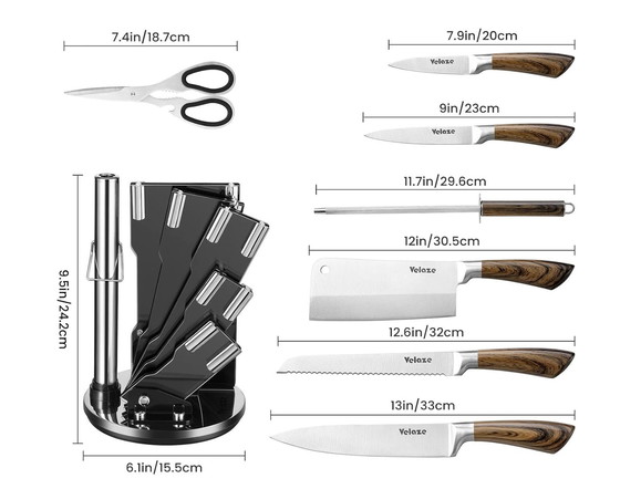 Image 1 of Professional Stainless Steel Chef's Set