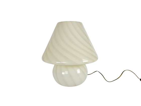 Image 1 of XL - Murano - Vetri- Venini - Lampada a fungo - Lampada a spirale - Lampada in vetro vorticoso - Anni '60