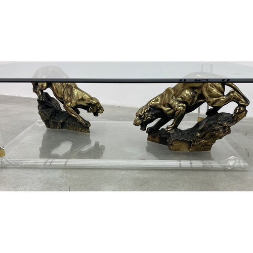Romeo vintage coffee table by Claude Dalle