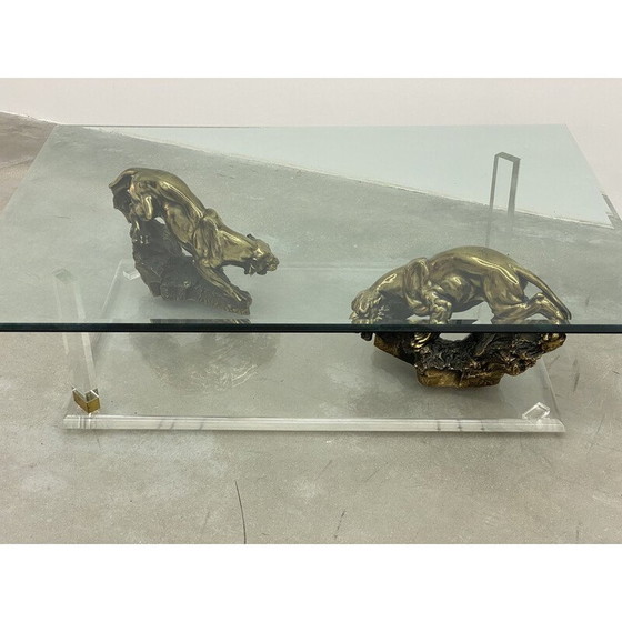 Image 1 of Romeo vintage coffee table by Claude Dalle