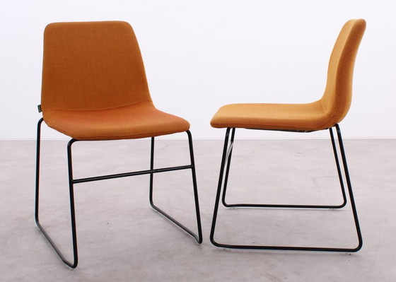 Image 1 of Chaise NaughtOne Viv orange/rouge