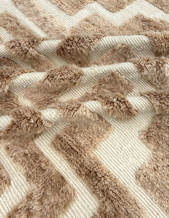 Image 1 of "Abazza" - Modern Handwoven Moroccan Rug