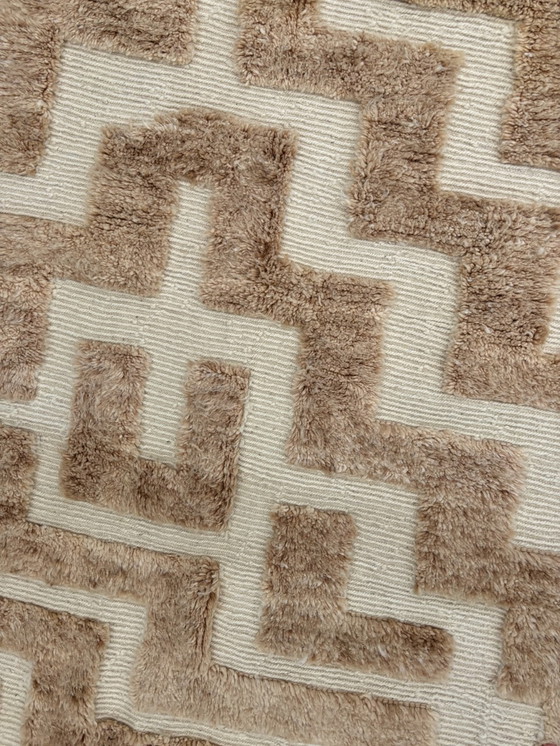 Image 1 of "Abazza" - Modern Handwoven Moroccan Rug