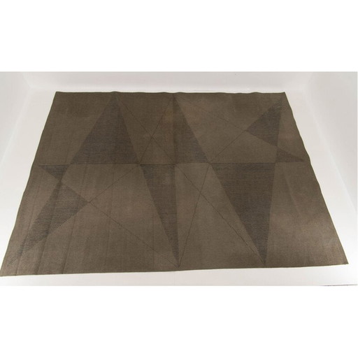 Alfombra geométrica vintage de Eslovenia, 1967