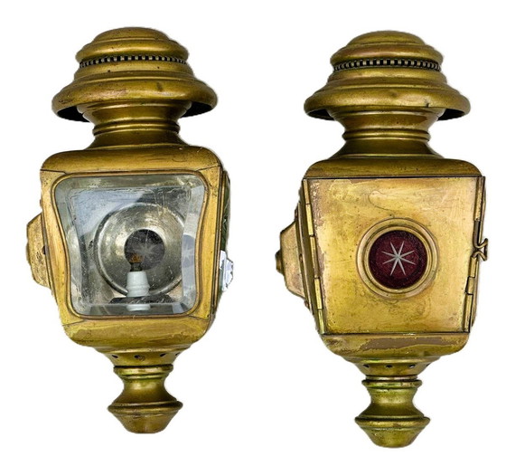 Image 1 of Pair Of Lanterns