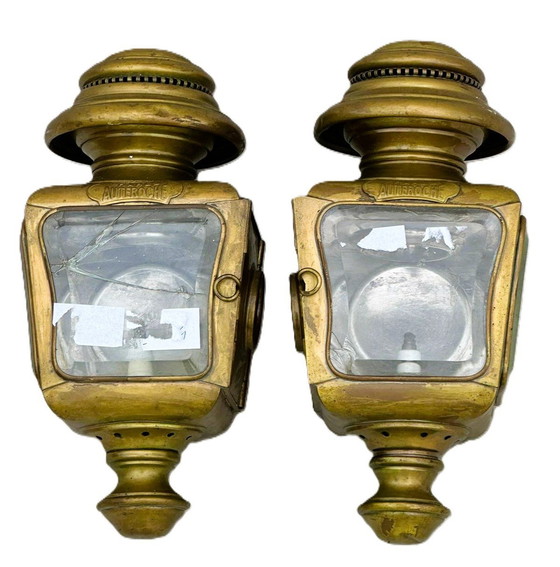 Image 1 of Pair Of Lanterns