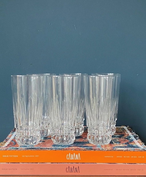 Cristal D’Arques Paris Set Van 6 Longdrinkglazen