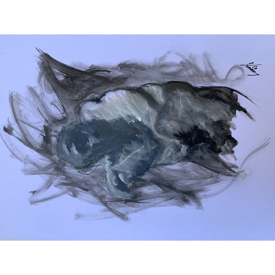 Image 1 of Dipinto d'epoca corpo 4 di Lemmy Gonthier, 2014