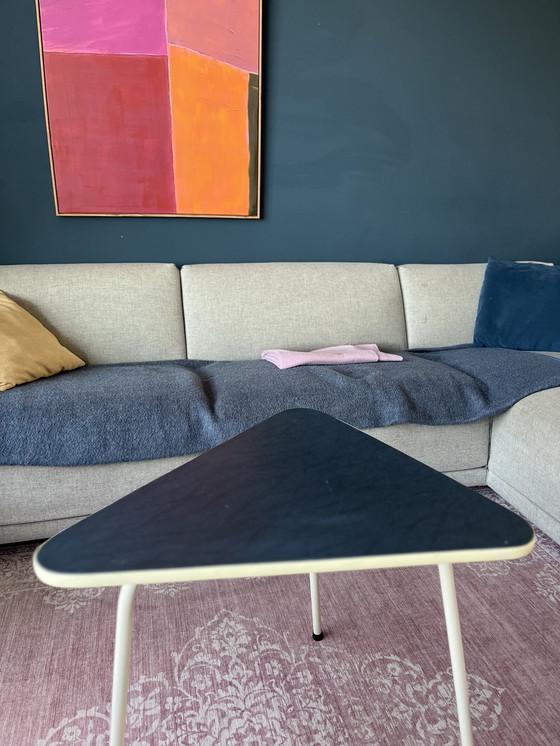 Image 1 of Side Table Triangular Blue Auping Design