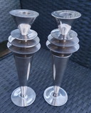 2x vintage candlestick