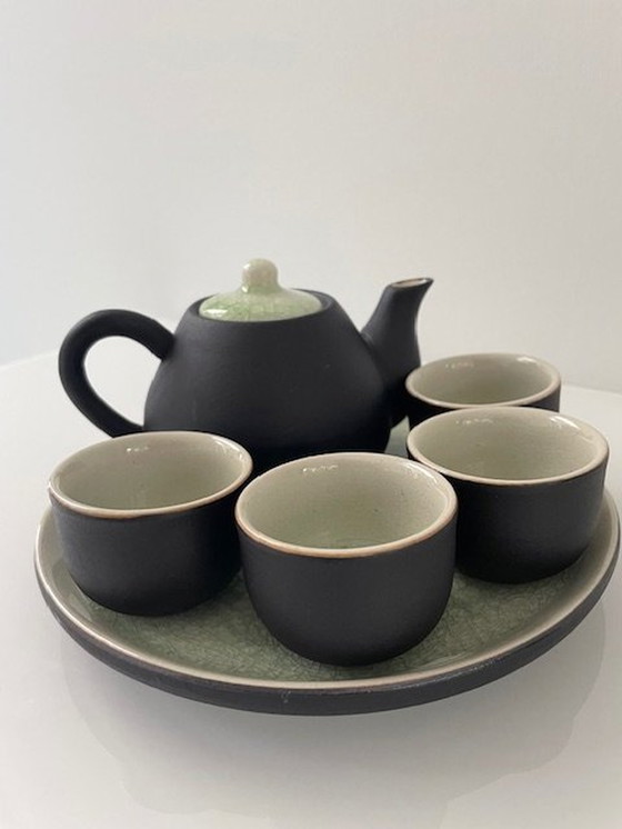 Image 1 of 6-Piece Vietnamese Tea Set / Travel Set