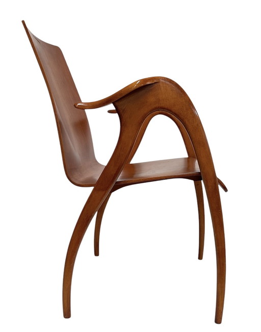 Chair With Armrest For Malatesta & Mason