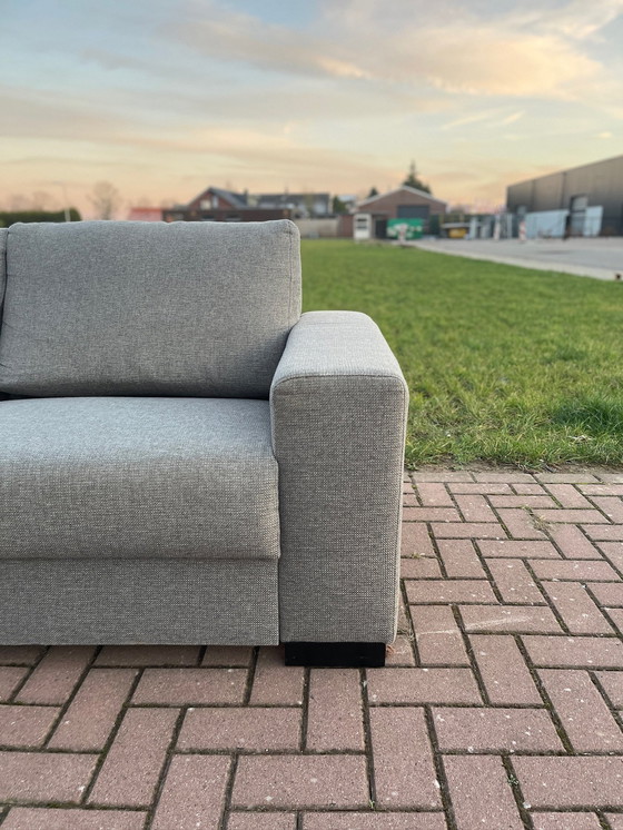 Image 1 of Grey Fabric Corner Sofa