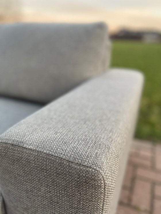 Image 1 of Grey Fabric Corner Sofa