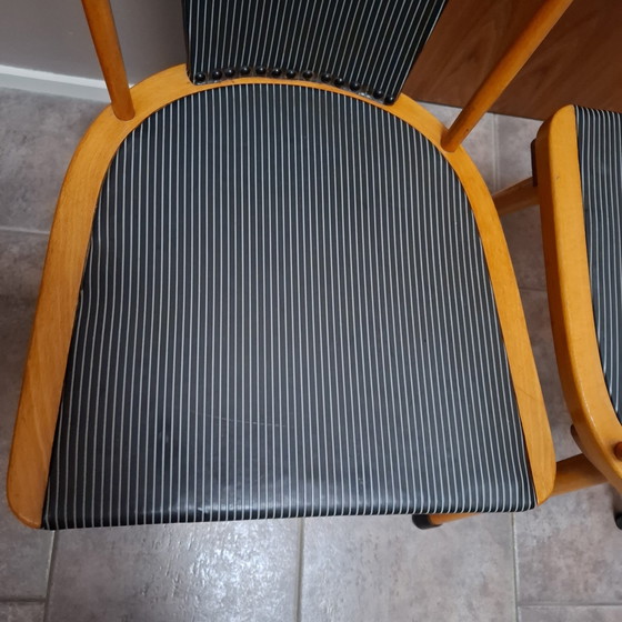 Image 1 of 2 Rod Chairs From 1950s