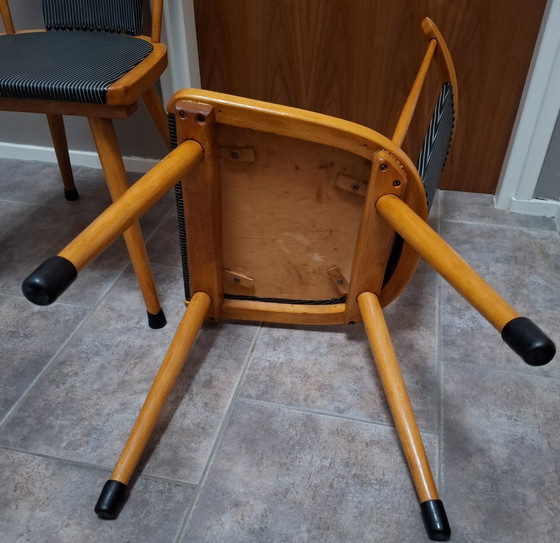 Image 1 of 2 Rod Chairs From 1950s