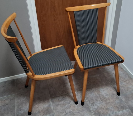 Image 1 of 2 Rod Chairs From 1950s