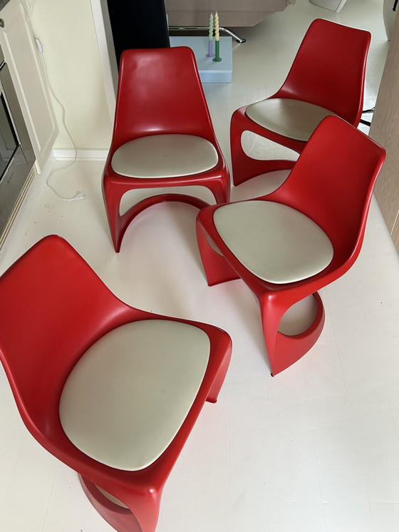 Image 1 of 4x Steen Østergaard Cado Dining Chairs