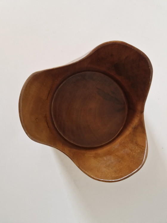 Image 1 of Vintage teak fruit bowl