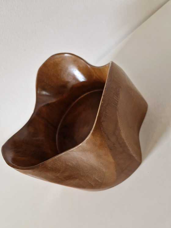 Image 1 of Vintage teak fruit bowl