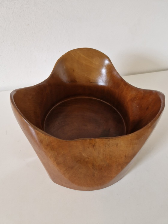 Image 1 of Vintage teak fruit bowl