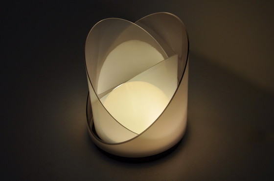 Image 1 of Lampe de table en verre LT300 par Carlo Nason pour Mazzega, 1970