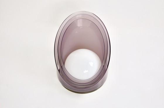 Image 1 of Lampe de table en verre LT300 par Carlo Nason pour Mazzega, 1970