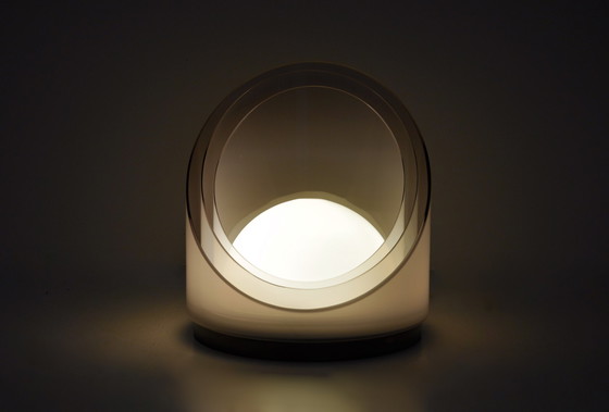 Image 1 of Lampe de table en verre LT300 par Carlo Nason pour Mazzega, 1970