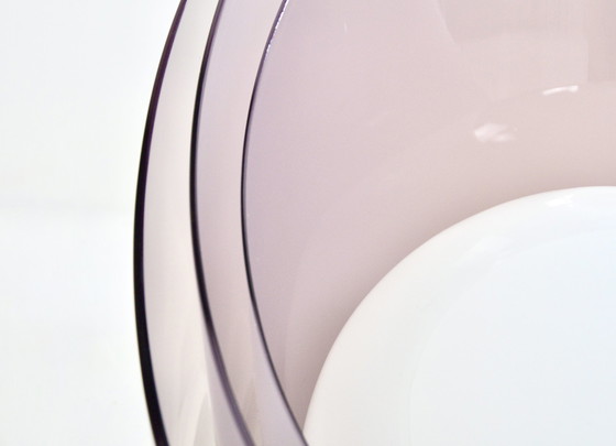 Image 1 of Lampe de table en verre LT300 par Carlo Nason pour Mazzega, 1970