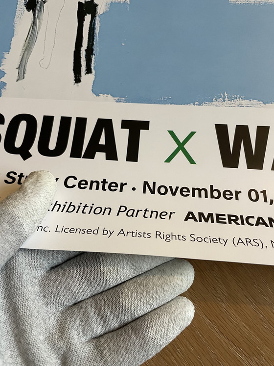 Image 1 of Andy Warhol (1928-1987)&Jean Michel Basquiat (1960-1988), Untitled, 1984, Exibition Poster, Copyright 2023 The Andy Warhol Found