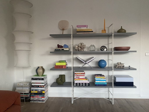 Enetri Shelf By Niels Gammelgaard For Ikea Grey And White