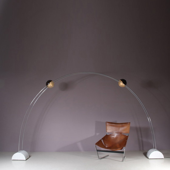 Image 1 of XL Arc Lamp by Gianni Gamberini & Studio A.R.D.I.T.I for Sormani, Italy 1970