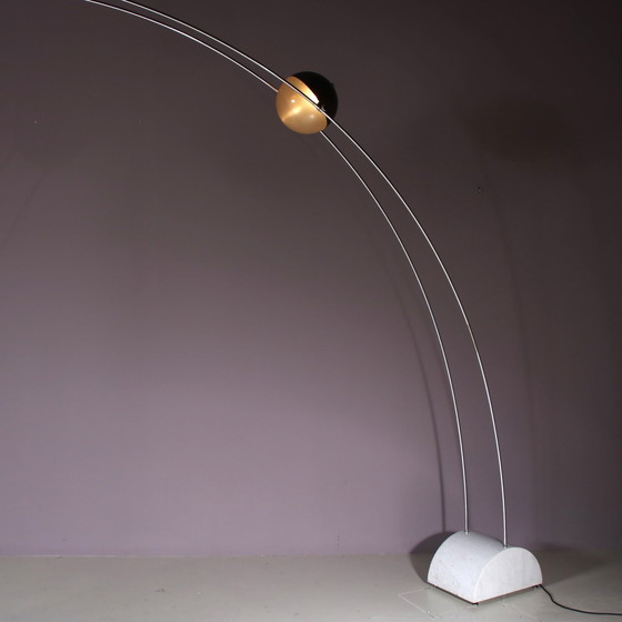 Image 1 of XL Arc Lamp by Gianni Gamberini & Studio A.R.D.I.T.I for Sormani, Italy 1970