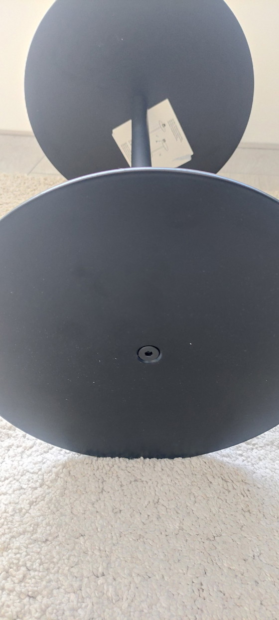 Image 1 of Modern Black Side Table Steel