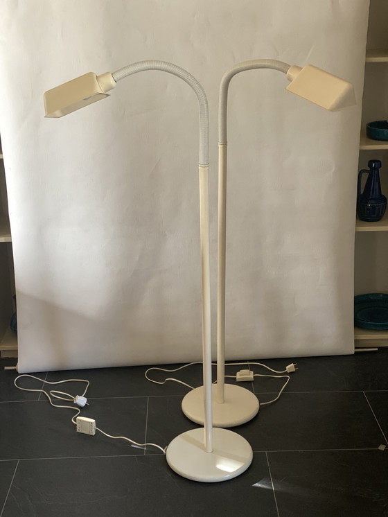 Image 1 of 2x Space Age floor lamps