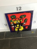 Horloge peinture Jan Hetzepeter