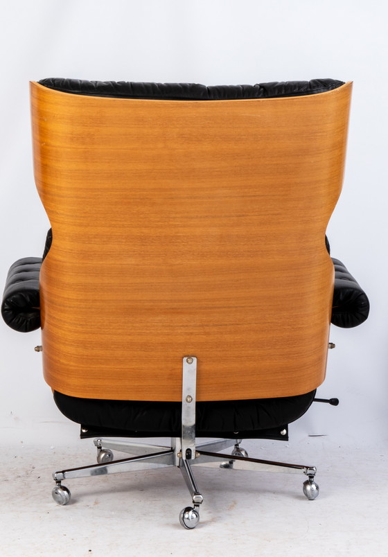 Image 1 of Martin Stoll for Giroflex Armchair plus Hocker