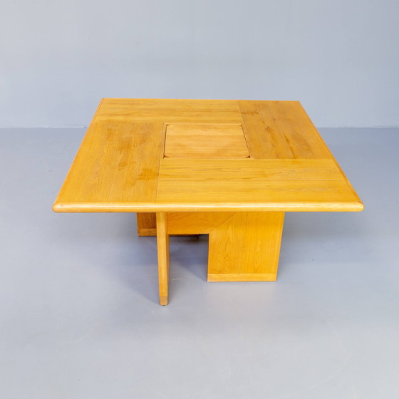 Image 1 of Table de salle à manger "tavolo quadrato" Fratelli Montina by Silvio Coppola