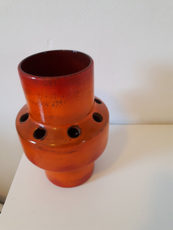 Image 1 of 70's standing ceramic lamp