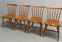 4x chaises Pastoe