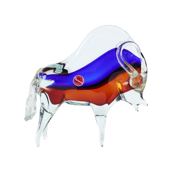 Image 1 of Murano Bull Glass art