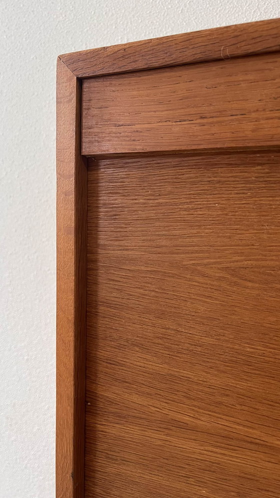 Image 1 of Mobiletto portadocumenti in rovere d'epoca 