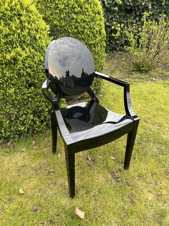 Image 1 of Kartell ghost armchair glossy black