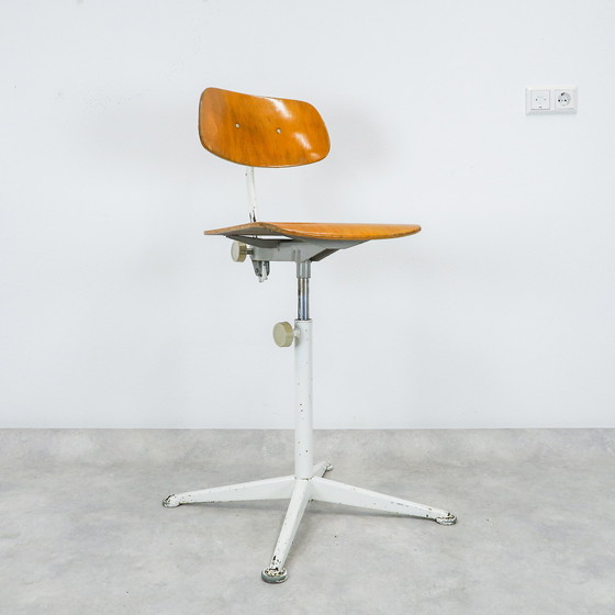 Image 1 of industrial architect drawing chair Friso Kramer Ahrend 60s 70s