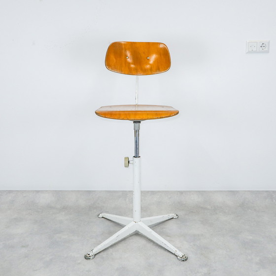 Image 1 of industrial architect drawing chair Friso Kramer Ahrend 60s 70s